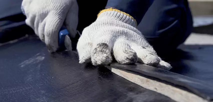 Rubber Roof Seam Repair in San Francisco